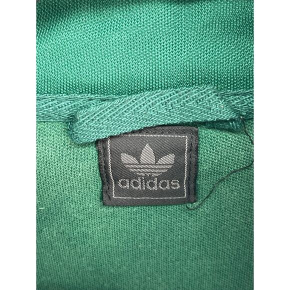 Adidas Trefoil full zip mock neck track jacket sz M - Picture 7 of 10